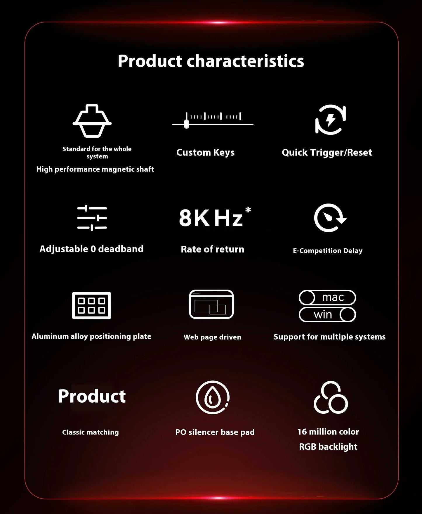 Madlion Mad 60He / 68He Magnetic Switch Mechanical Keyboard – Hall Effect, Wired, RGB, Esports
