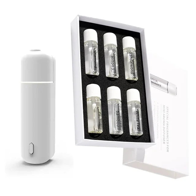 Electric Car Air Freshener & Aroma Diffuser – Essential Oil Fragrance for Cars