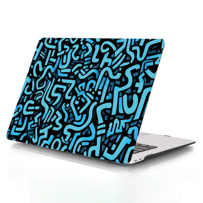 MacBook Air/Pro Mechanical Style Plastic Case — Air 13"/15" M2, Pro 13" A1932/A2338/A2337