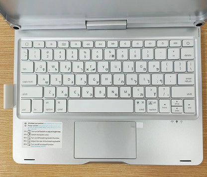 Bluetooth Magic Keyboard Case for iPad Pro 11 / Air – Backlit, Multi-Language, Trackpad