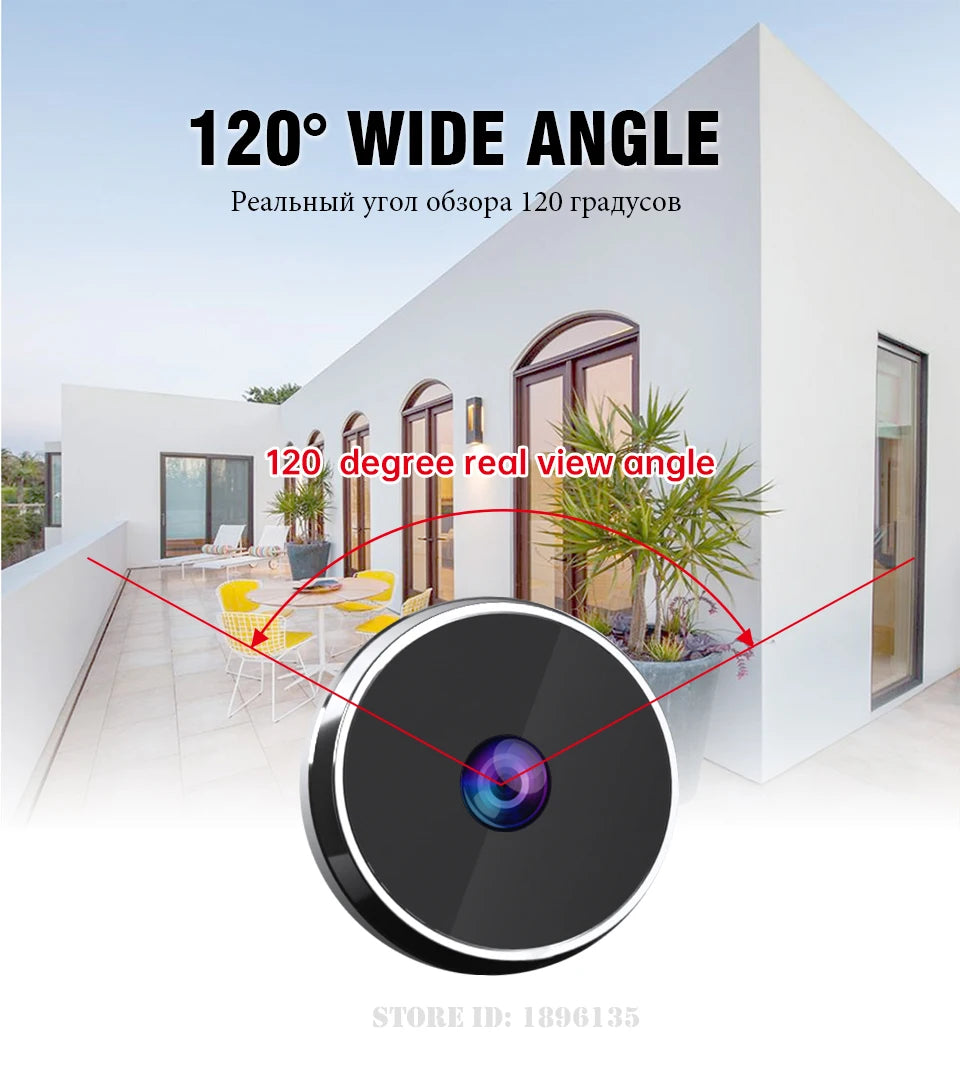 KAK Digital Door Peephole Camera – 3.5" HD Screen 120° Wide Angle Door Viewer