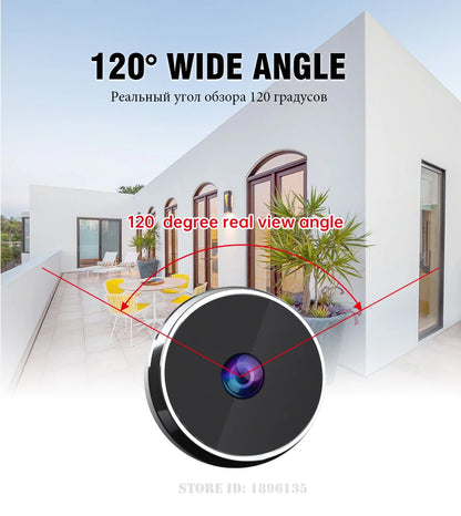 KAK Digital Door Peephole Camera – 3.5" HD Screen 120° Wide Angle Door Viewer