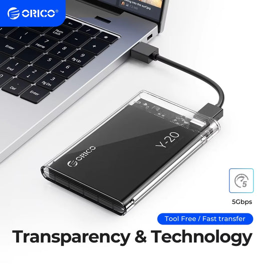ORICO USB Hub & M.2 NVMe SSD Enclosure – Docking Station & HDD Case Multi-Pack