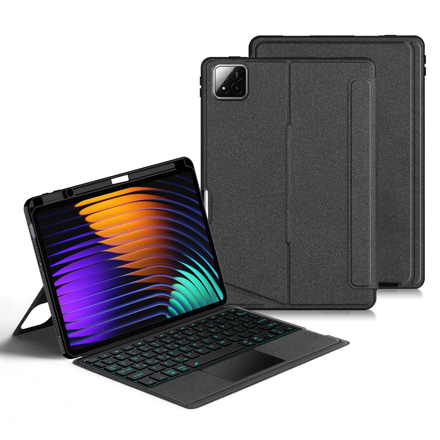 Detachable Magic Keyboard For Xiaomi Pad 7 MIPad7 Case Pencil Holder for Xiaomi Pad 7 Pro Mi Pad 7 2024 11.2" Tablet Cover Case