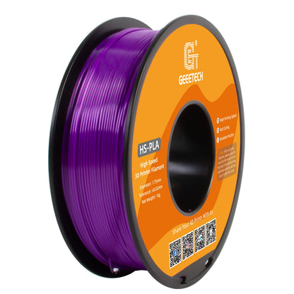 GEEETECH High-Speed PLA Filament – 1.75mm, 1KG, Fast Curing, HS-PLA for High-Speed 3D Printing