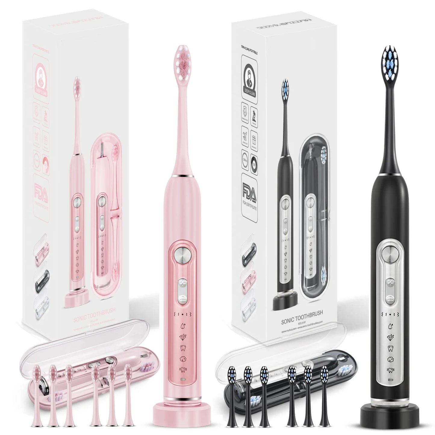 SUBORT S7 Sonic Electric Toothbrush | Smart Timer | IPX7 | Adult & Kids