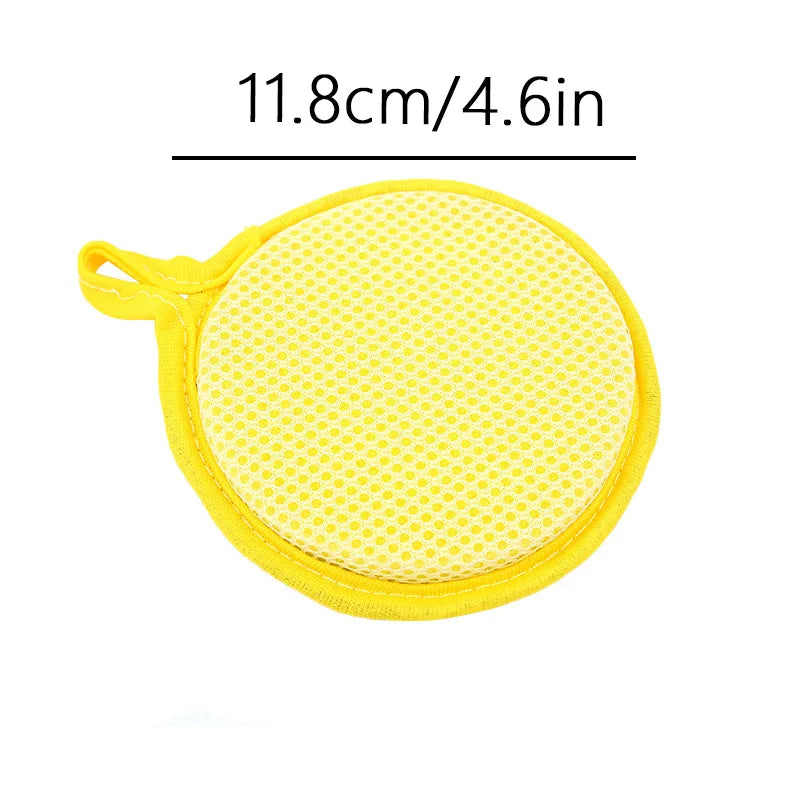 Dual-Sided Non-Scratch Kitchen Sponge Scrubber (10-Pack)