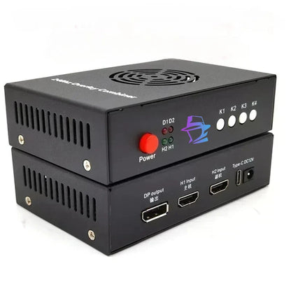 DMA 6th Gen Video Overlay Box | 2K 144Hz / 1K 240Hz | HDMI Display Fusion Unit | PC Component