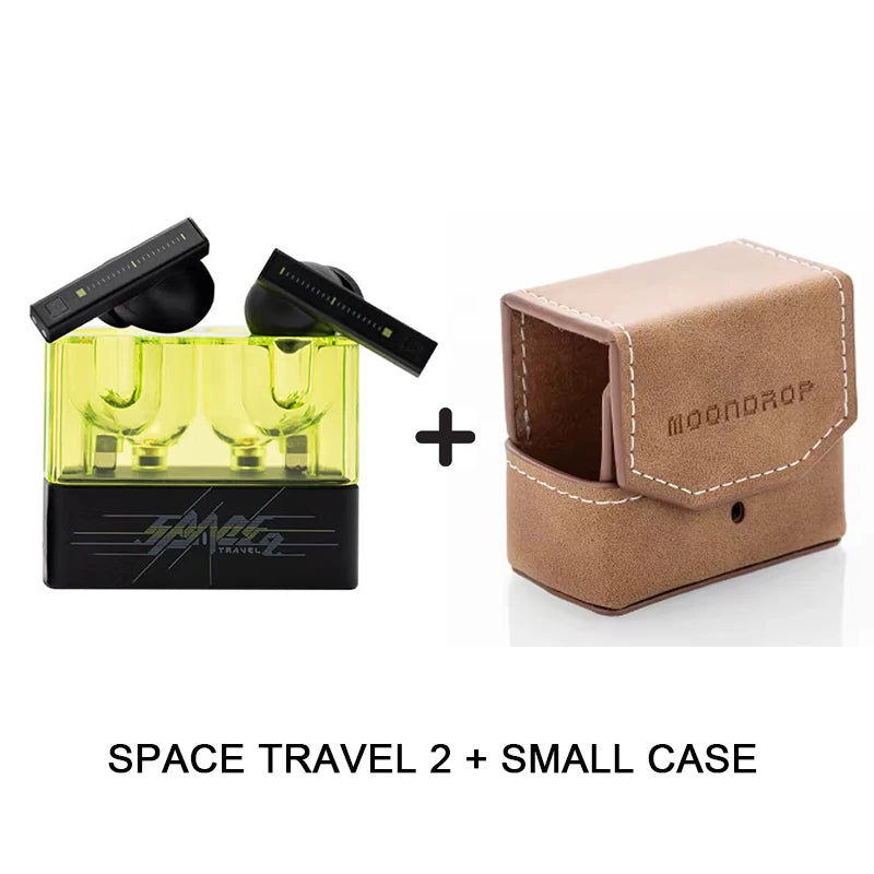 MOONDROP Space Travel 2 TWS Earbuds – HiFi ANC, Bluetooth 6.0, Low-Latency Game Mode, SBC/AAC
