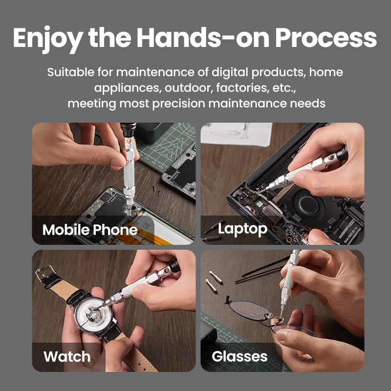UGREEN 38-in-1 Precision Screwdriver Set | Phone, Laptop, Watch, Glasses Repair Tool Kit
