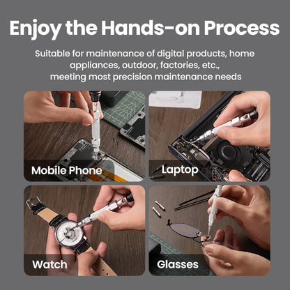 UGREEN 38-in-1 Precision Screwdriver Set | Phone, Laptop, Watch, Glasses Repair Tool Kit