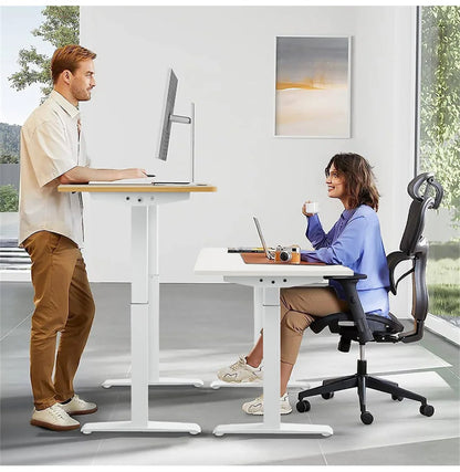 Smart Electric Standing Laptop Computer Motion Desk Height Adjustable Desk Lifting Table Standing Desk Sit Desk Home Office