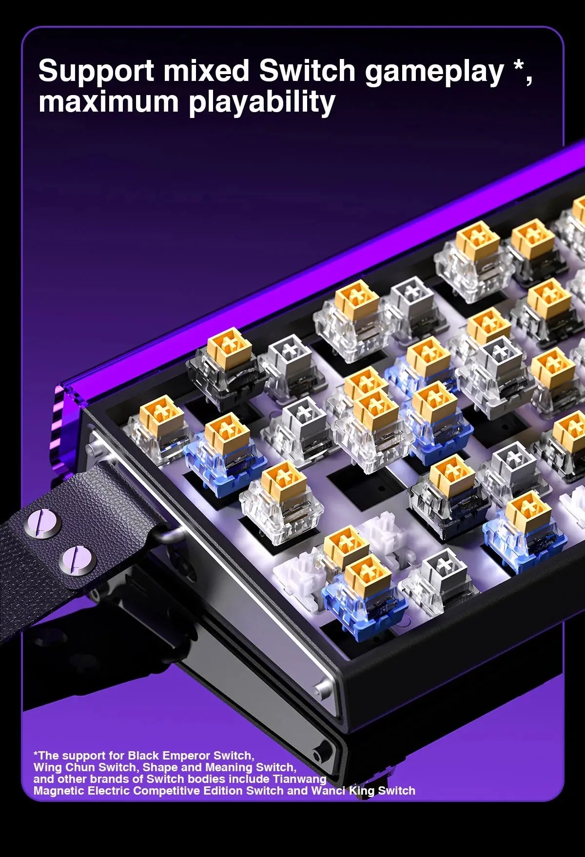 AULA HERO 68HE Magnetic Switch Keyboard – Rapid Trigger, 8K Polling, Hot-Swap, RGB, 68% Layout