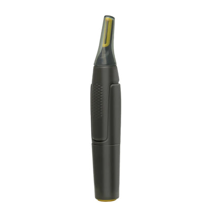 R.E.D. Shopping ultra-thin electric nose hair trimmer for men, compact, waterproof, and safe for ear and nose grooming.