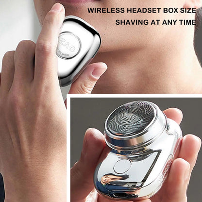 Portable Mini Electric Shaver for Men – USB Rechargeable