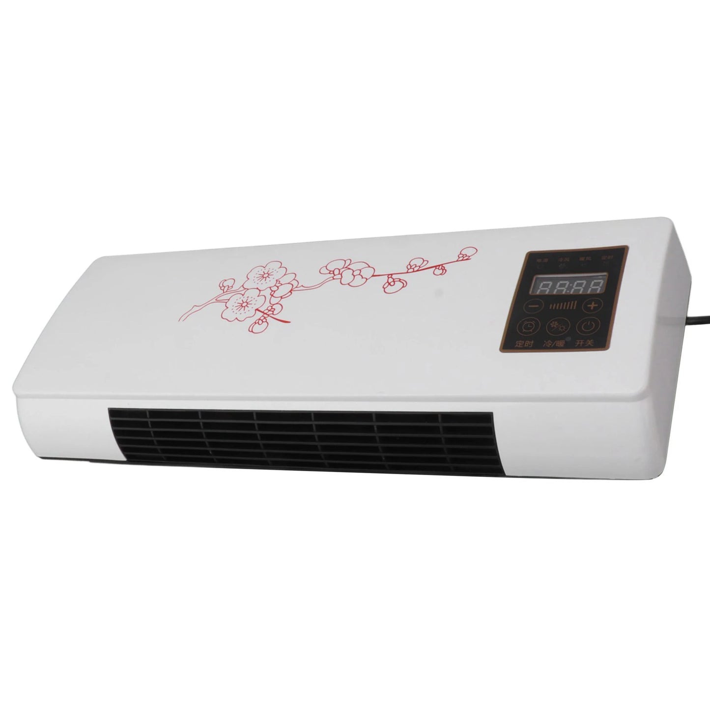 Portable Space Heater – Wall Mountable, Remote Control, Low Noise, for Bathroom & Bedroom