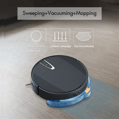 Robot Vacuum & Mop Cleaner – 3800PA Suction, APP & Voice Control | V32S / V3S | EU/US/UK