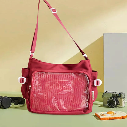 Japanese Ita Bag with Clear Window – Anime Shoulder Bag