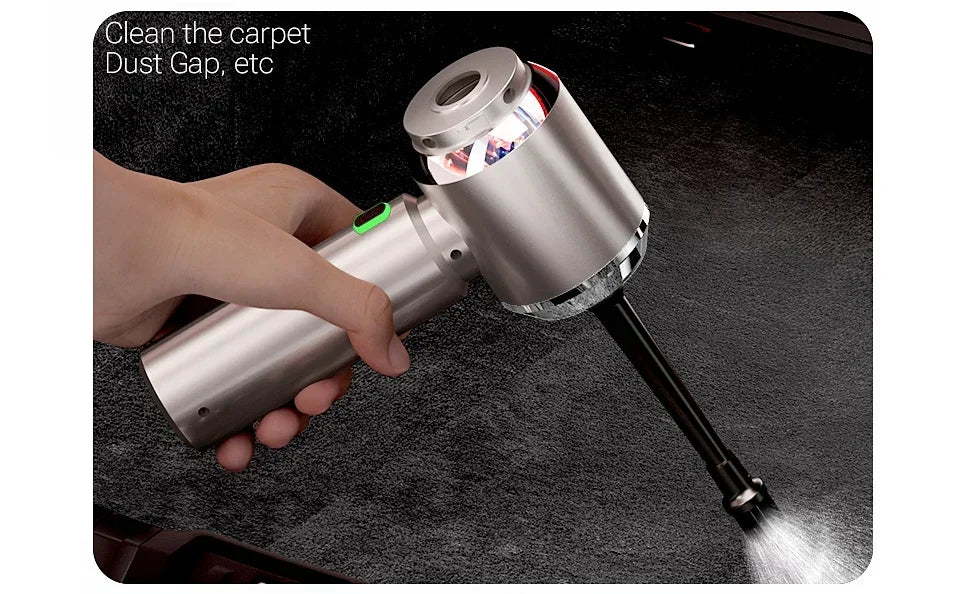SZUK 18000Pa Mini Wireless Car Vacuum Cleaner – Powerful Portable Handheld Cleaner