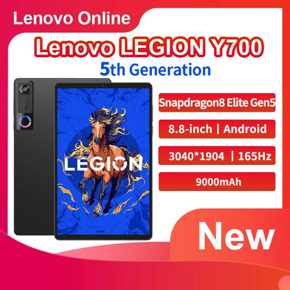 Lenovo Legion Y700 5th Gen | Snapdragon 8 Elite | 8.8" | 9000mAh | 50MP | Gaming Tablet 2025