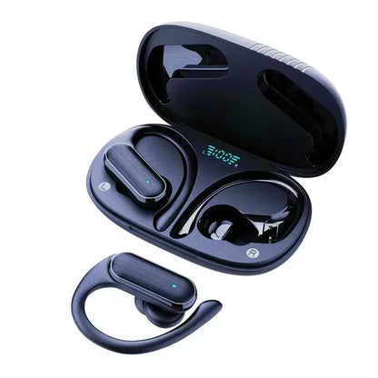 A520 Wireless Bluetooth 5.3 Ear Hook Headset – HIFI Stereo, Microphone, Running & Gaming