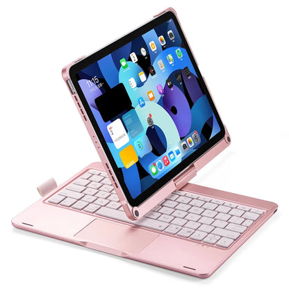 Bluetooth Magic Keyboard Case for iPad Pro 11 / Air – Backlit, Multi-Language, Trackpad
