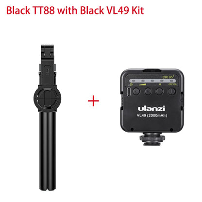 Ulanzi TT88 1.44M Overhead Selfie Stick Tripod – Magnetic Clamp, Wireless Remote, for Vlog & Live