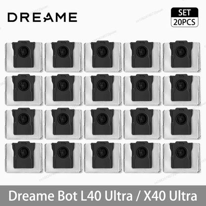 Dreame L40 Ultra / X40 Ultra Robot Vacuum Spare Parts – Brush, Filter, Mop & Dust Bag