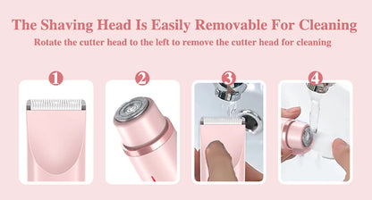 Electric Shaver for Women – Gentle Bikini Line, Underarm & Body Hair Remover
