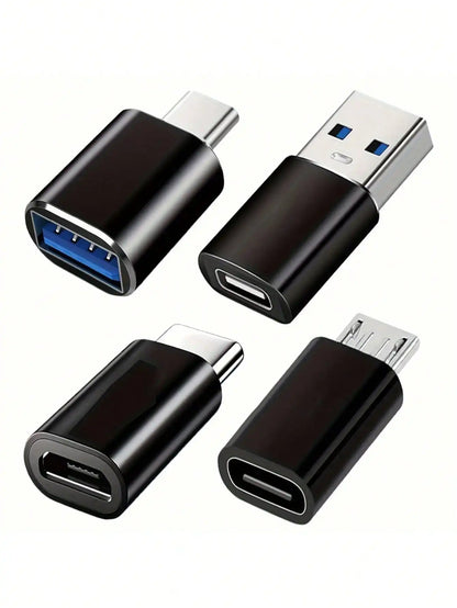 8-in-1 USB-C Adapter Set – OTG, Micro USB & USB 3.0 for MacBook & Smartphones