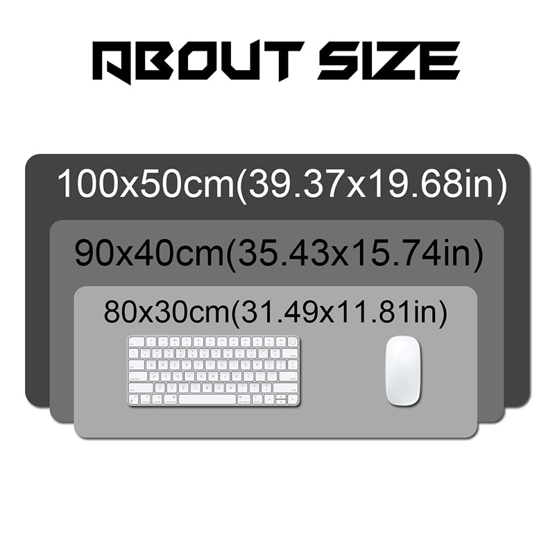 Universe Space Solar System XXL Gaming Mouse Pad – Rubber Deskmat, Multiple Sizes