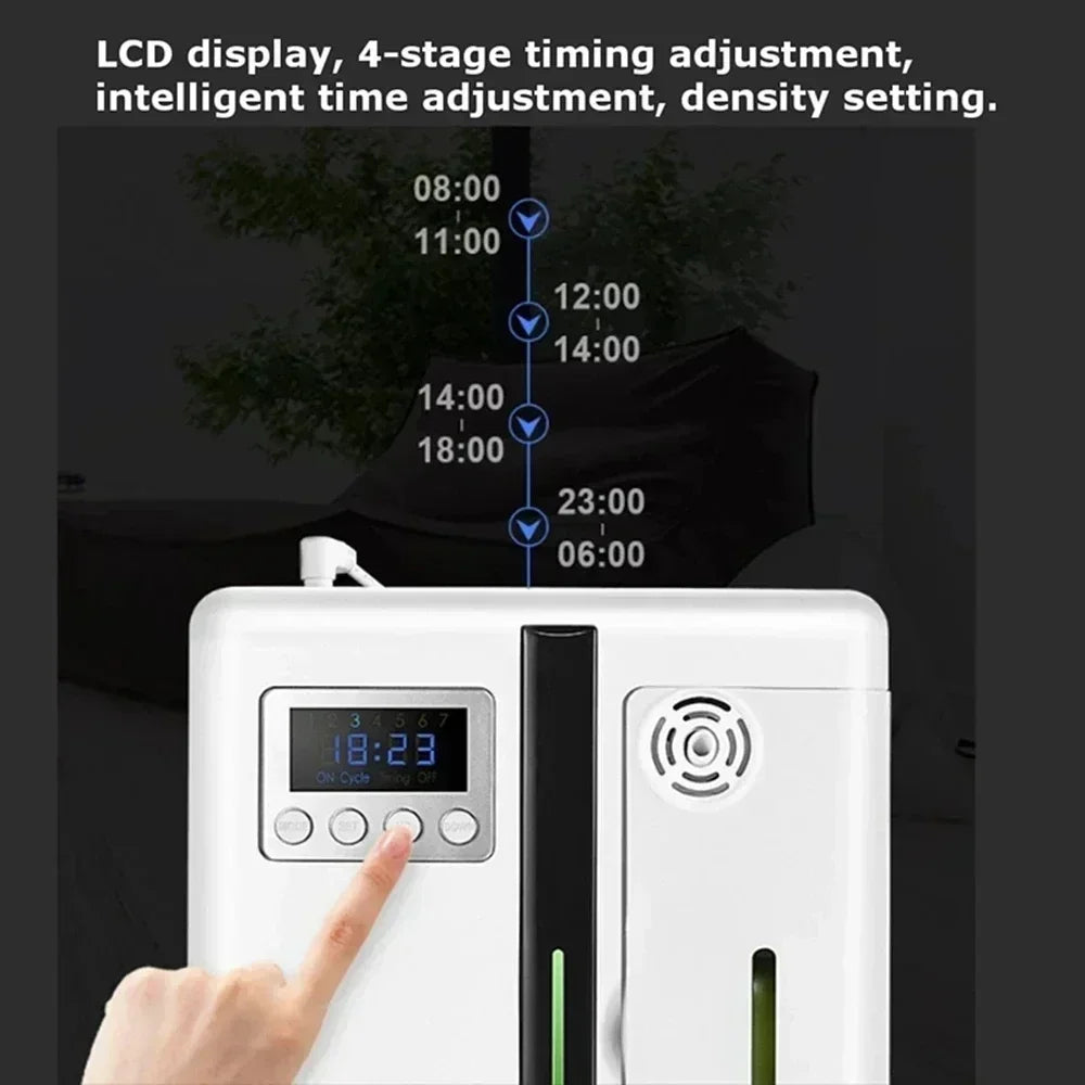 Bluetooth Smart Aroma Diffuser — 300m³ Coverage, Hotel & Home Air Freshener, Electric Fragrance Distributor