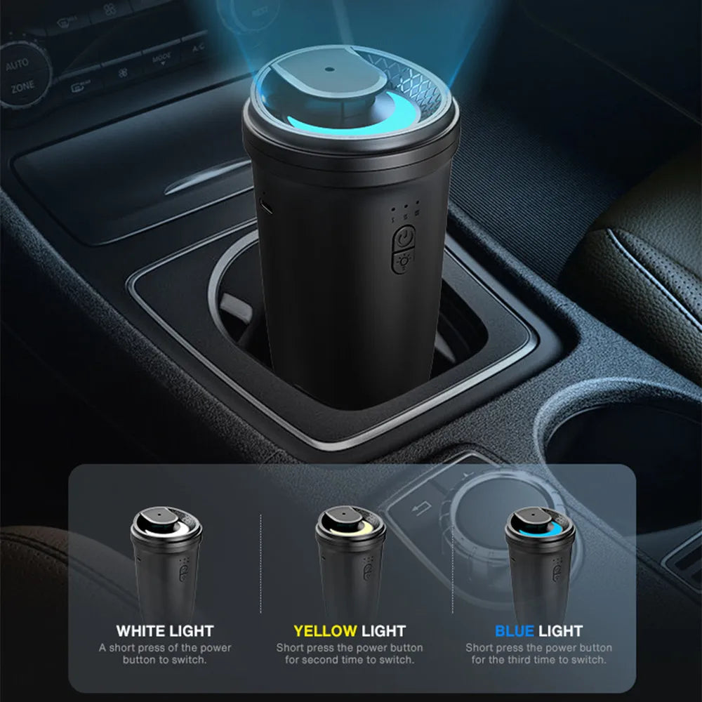 Namste 50m³ Car Air Freshener – Waterless Aroma Diffuser, Type-C Charge