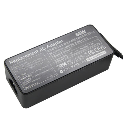 LZUMWS 65W USB-C Power Adapter for Lenovo ThinkPad – 20V 3.25A, CE/FCC/RoHS, EU/UK/US/AU/BR Plug