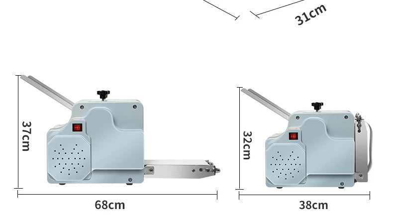 Electric Automatic Dumpling Wrapper Maker – Wonton & Dumpling Skin Press, Round & Square, Commercial