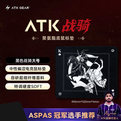 ATK Kong Xsoft Esports Mouse Pad – PORON Base, Anti-Slip, for 60–80% Keyboards