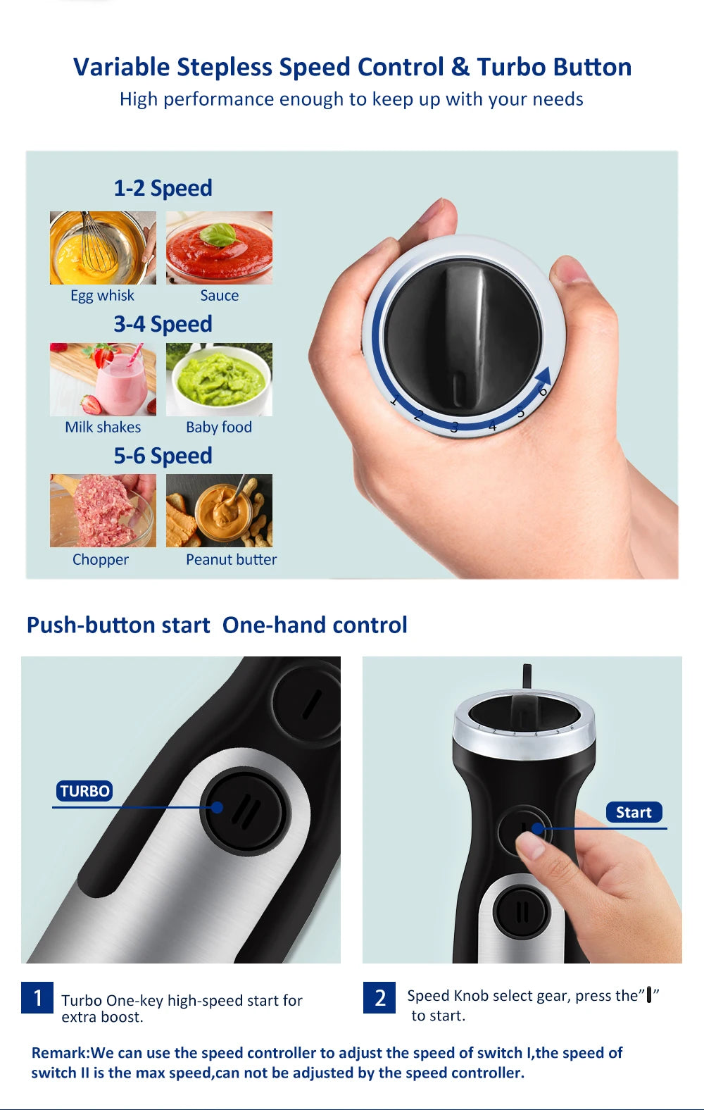 BioloMix 5-in-1 Blender TB-1800 | 1800W | Smoothie, Soup & More | EU 220V