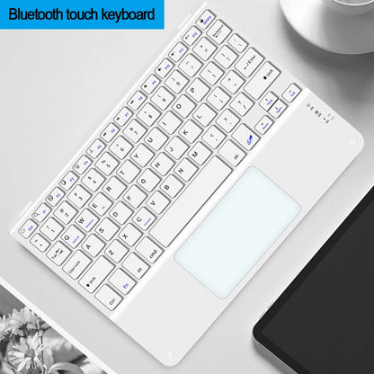Touchpad Bluetooth Wireless Keyboard – For iPad, iPhone, Android, Windows PC & Laptop