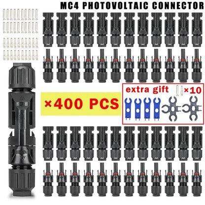 Solar Panel Connector Kit 1000V 30A – PV MC4 Connectors 2.5/4/6mm²
