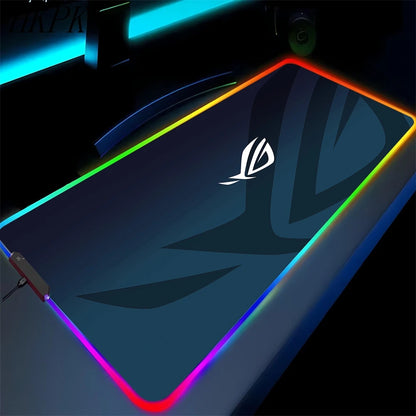 RGB Gaming Mouse Pad XXL with Backlight – Multiple Sizes, Non-Slip Rubber, 3mm