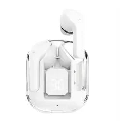 AEDG Air 31 Transparent Crystal TWS Wireless Earbuds – ENC Noise Cancelling, Gaming Mode, Dual Driver