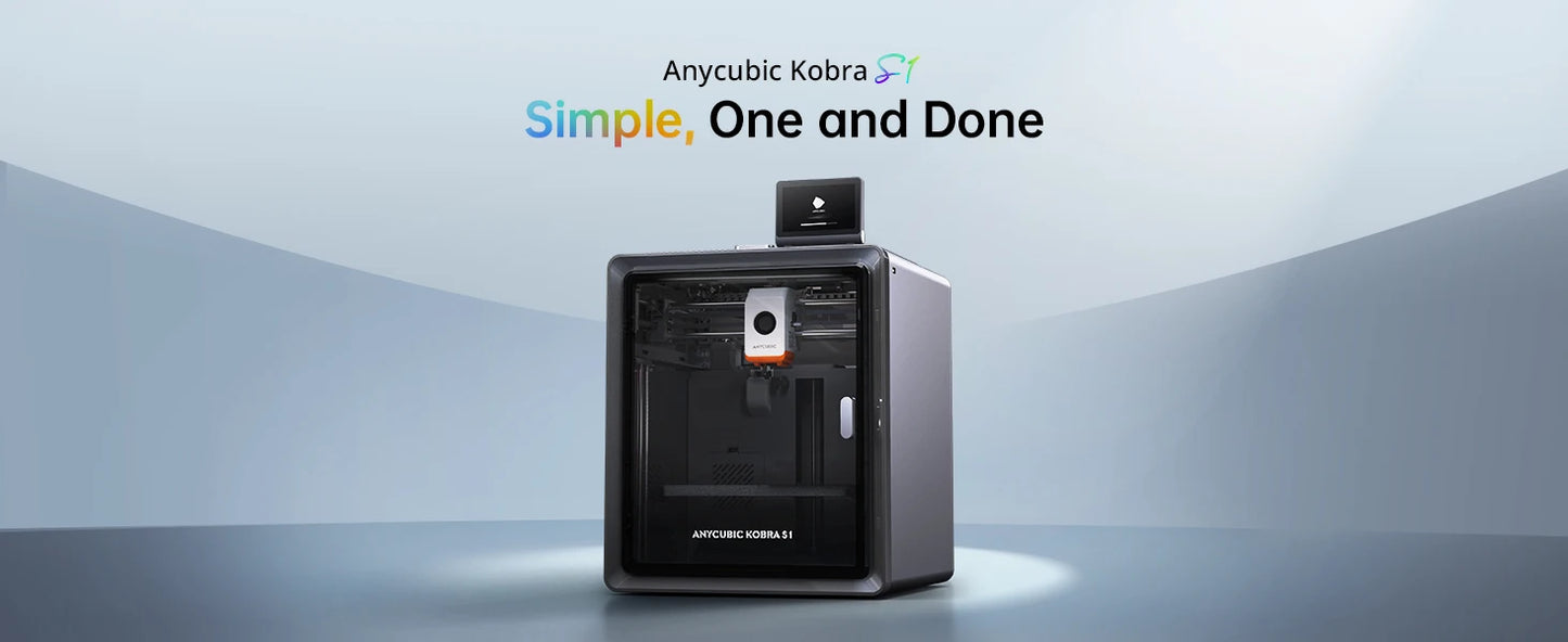 Anycubic Kobra S1 Speedy 3D Printer – CoreXY, 600mm/s, Ultra-Quiet