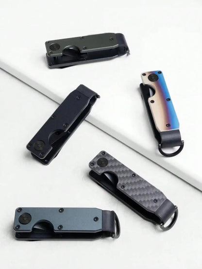 Aluminum Alloy Key Organizer – Compact EDC Keychain