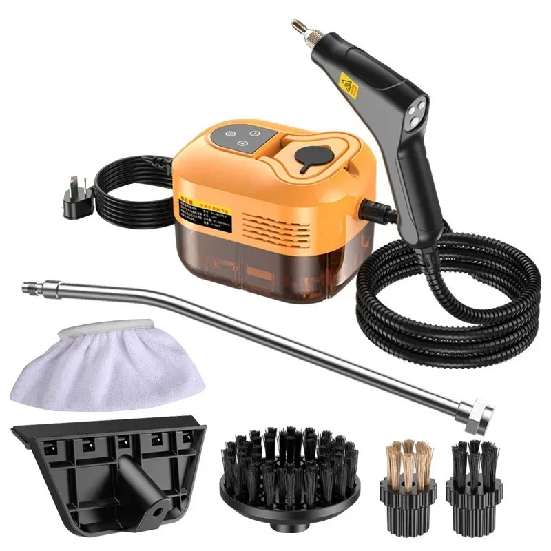 Portable Handheld Steam Cleaner 220V – High Pressure Multifunctional for AC, Kitchen Hood & Car