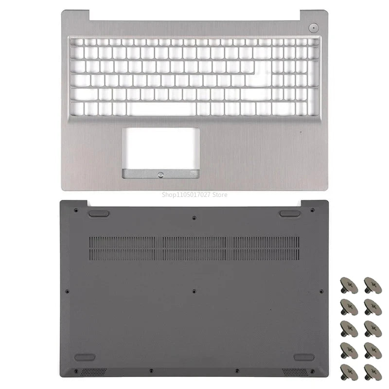 Lenovo IdeaPad 3-15 Replacement Case Parts – LCD Back Cover, Bezel, Palmrest, Bottom (15ADA05/15IML05/15IIL05 etc.)