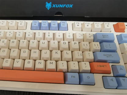 YQT K92 Wireless Keyboard & Mouse Set – 80% Layout, Bluetooth 2.4G, Multi-Language, Backlit, 2000mAh