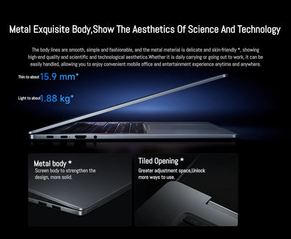 Xiaomi Redmi Book Pro 16 — Intel Ultra 7/Ultra 5, Arc Graphics, 32GB LPDDR5X, 1TB SSD, 3.1K 165Hz