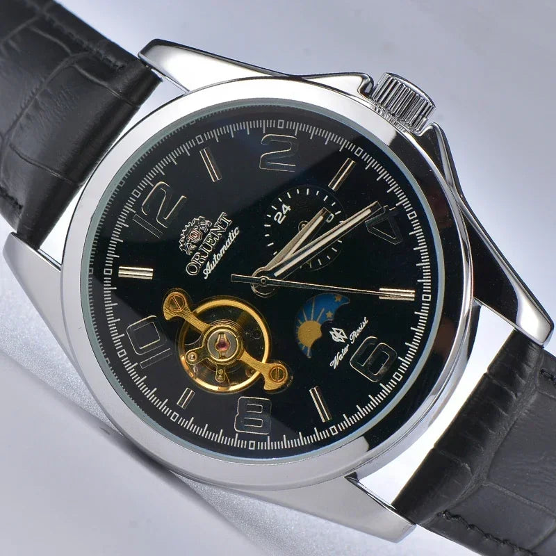 Orient Men's Automatic Mechanical Watch – Stainless Steel, Hardlex Crystal, Fashion & Casual