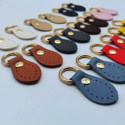 2-Pack PU Leather Bag Buckle Straps with Metal D-Ring - DIY Bag Accessories