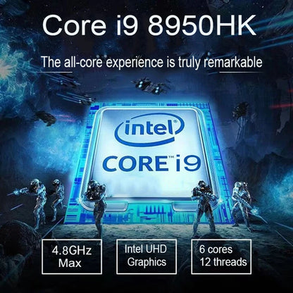 15.6" Laptop Intel Core i9-10980HK – 16GB RAM 1TB SSD Fingerprint Backlit Keyboard Windows 11
